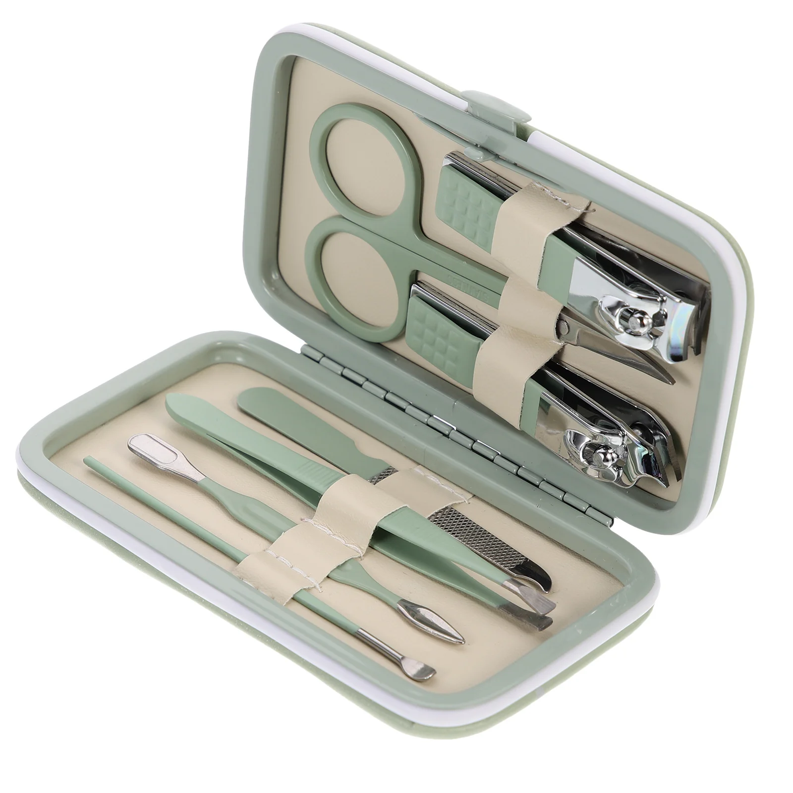 1 set di accessori per manicure premium, tagliaunghie durevoli, forchetta a forma di Y, kit per pedicure da viaggio, set per manicure