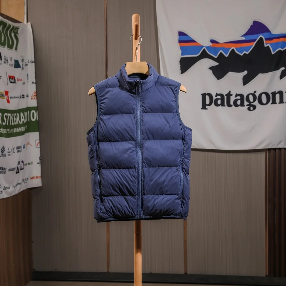 

Thiened Hollow Heating Fiber Men's Autumn Winter Cotton Vest Stand Collar Windproof Water Repellent Faion Urban Sle
