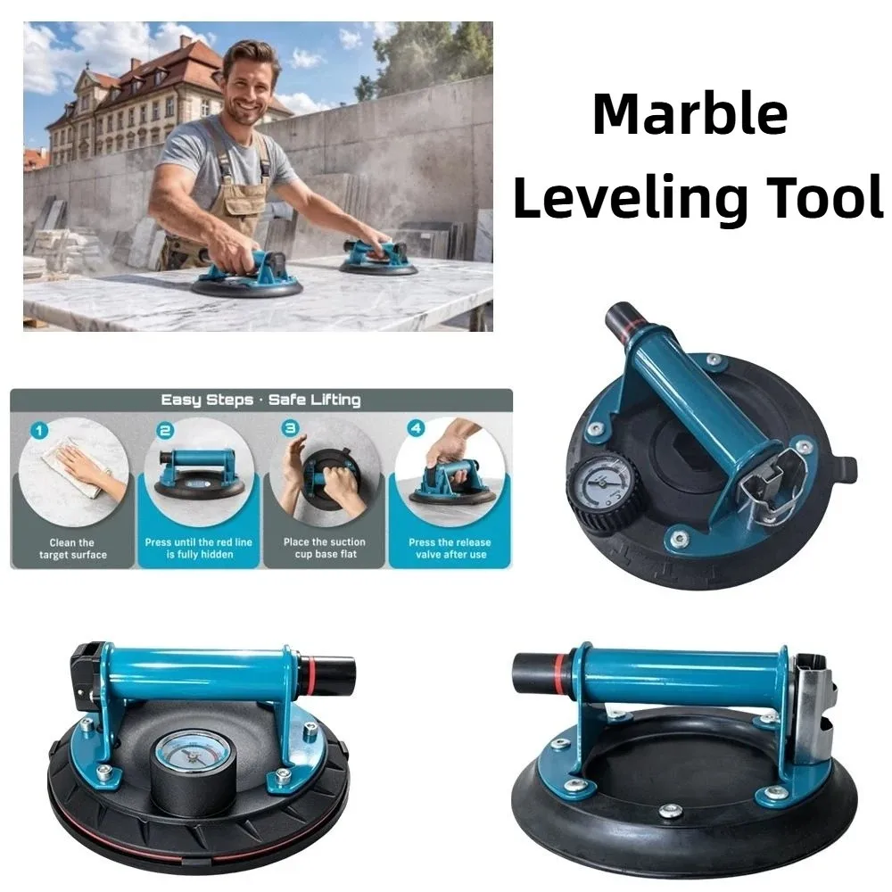 Suction Cup Tile Installation Tools Adjustable Aluminum Alloy Tile Tightening Tool Right Angle Fixer Auxiliary