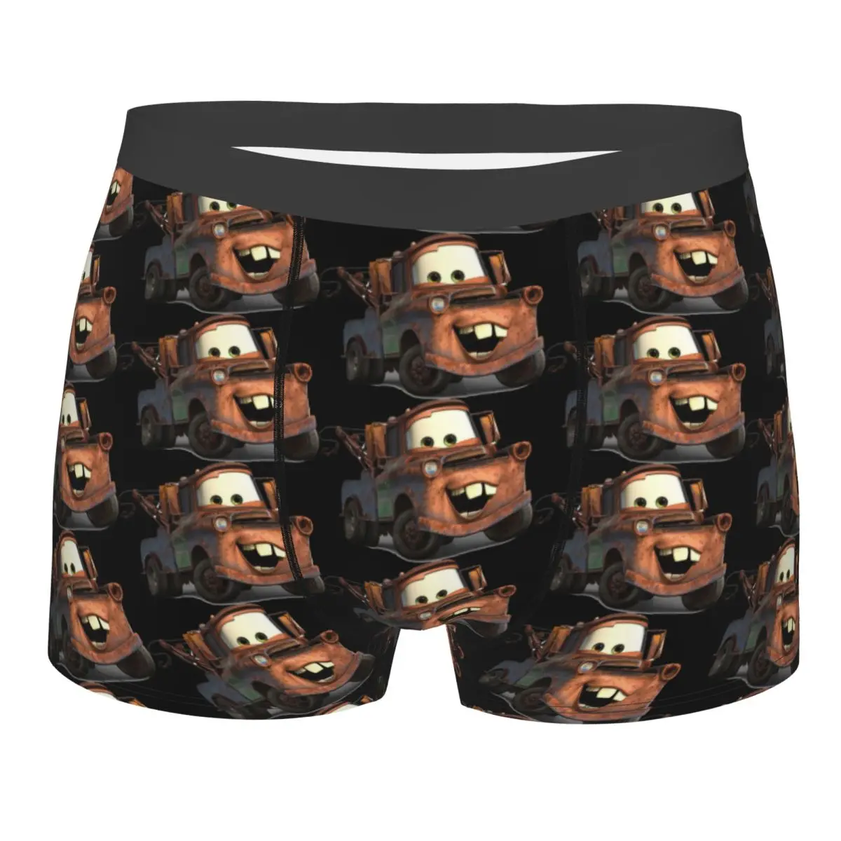 

Custom Novelty Lightning McQueen Mater Boxers Shorts Panties Male Underpants Stretch Briefs Underwear