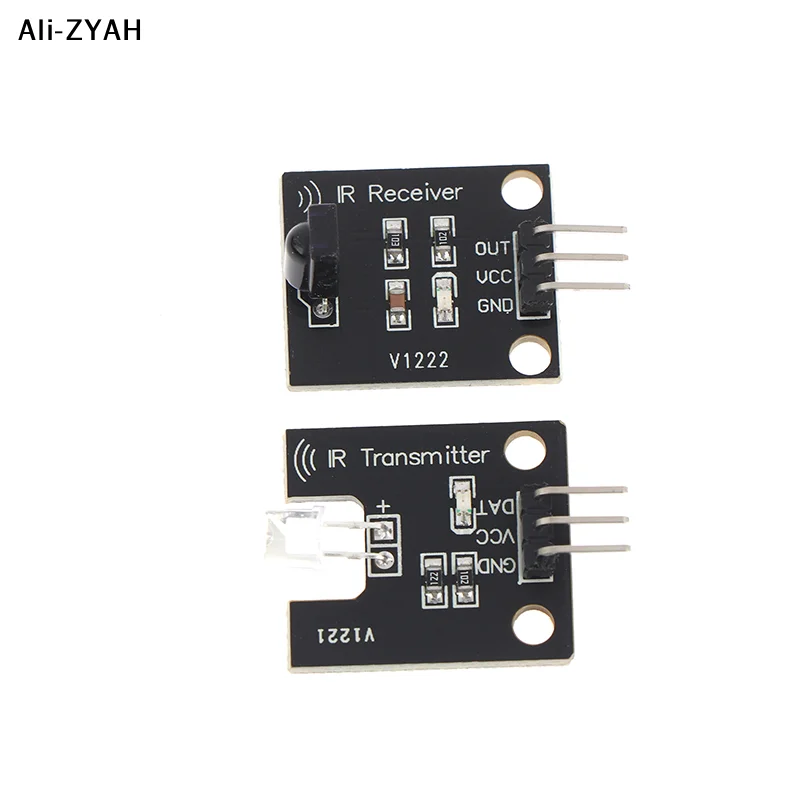 【R1a】IR Infrared Transmitter & Receiver Sensor Module Kit For Arduino | 38KHz 10M Range | 5V Digital Pair Set