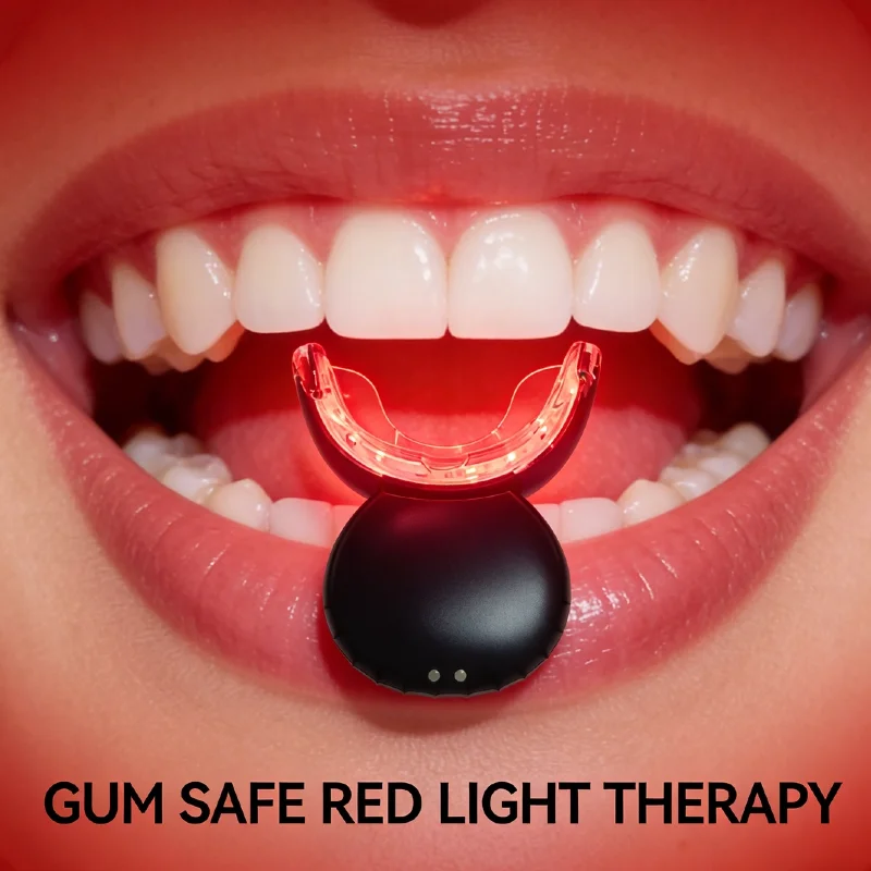 

Red Light Oral Care Device for Periodontal Treatment, Promotes Gum Healing Pain Relief After Dental Home Use