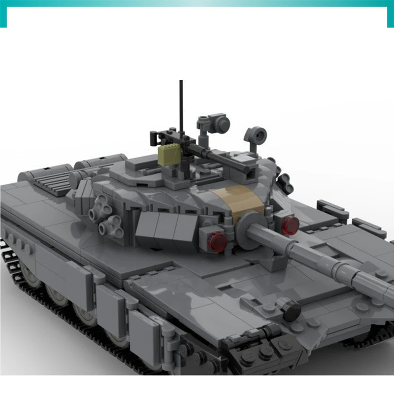 MOC Military Series Russian T-90 Tank Building Blocks Technique Assembly Toy Bricks Toy For Boys Children Adult Gifts