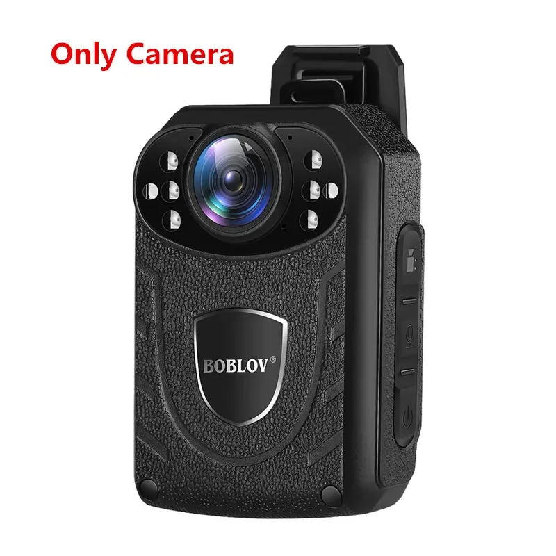 BOBLOV KJ21 Pro Body Cam 2.4G Remote Control Touch Screen HD1296P KJ21 Updated Body Camera Mini Camera Extra Lens BodyCam image 3