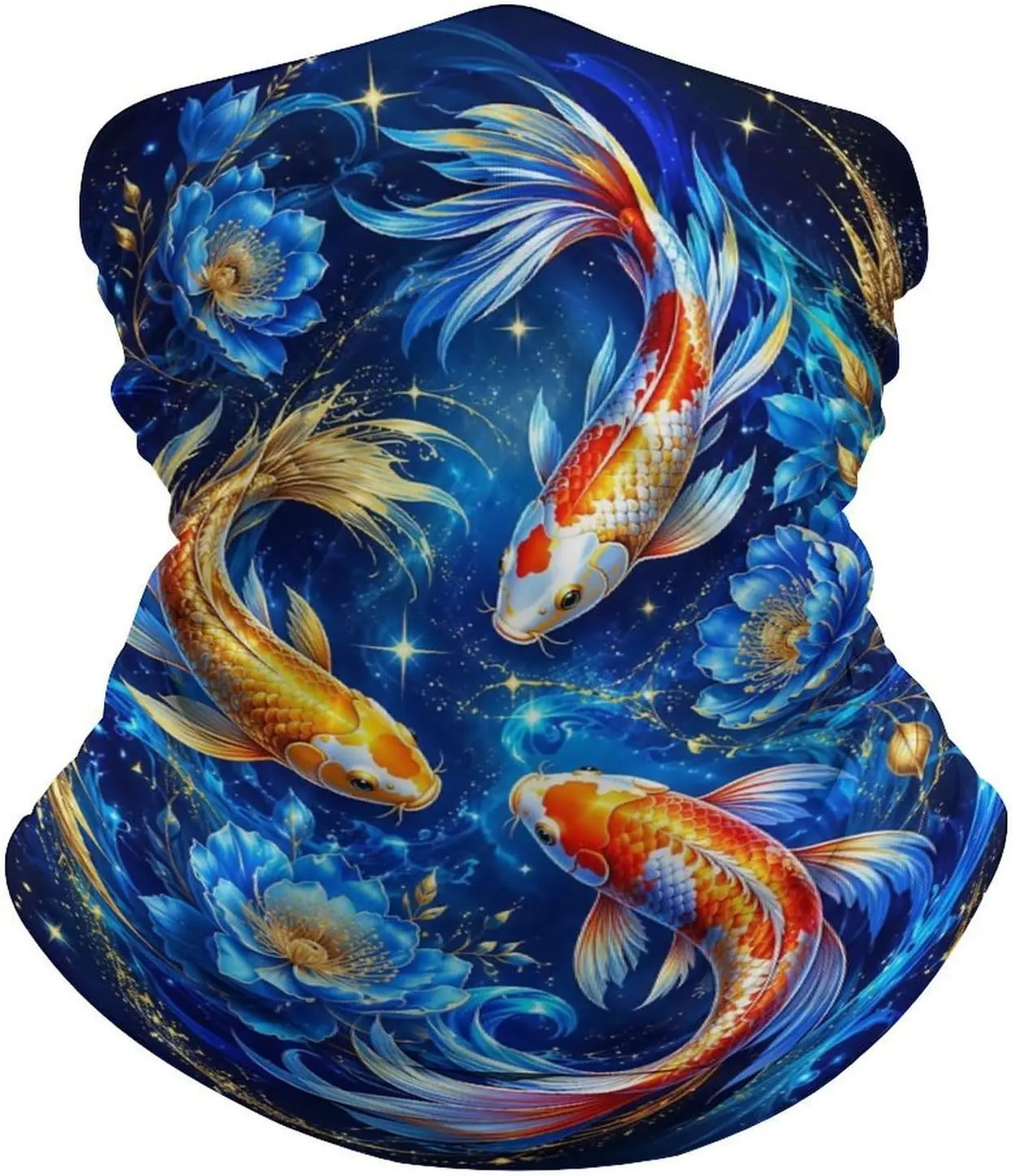 Colorful Boston Terrier Dog Neck Gaiter for Men Women