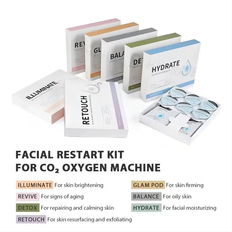 

2024 Hot Sale CO2 Oxygen Capsule Serum For Oxygenation Jet Peel Facial Machine