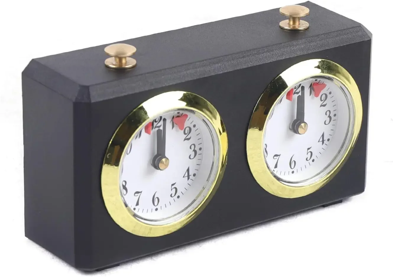 Chess Clock, Chess Timer,Professional Mechanical Chess Watch Timer, Retro Analog Chess Game Accessories go game