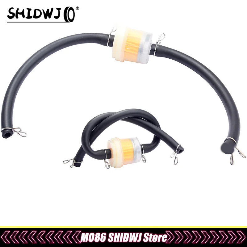 

Universal Fuel Filter Clear Cleaner Petrol Pipe Quad Scooter Hose Line Magnet Inline Gas Dirt Bike Motorcycle Accessory