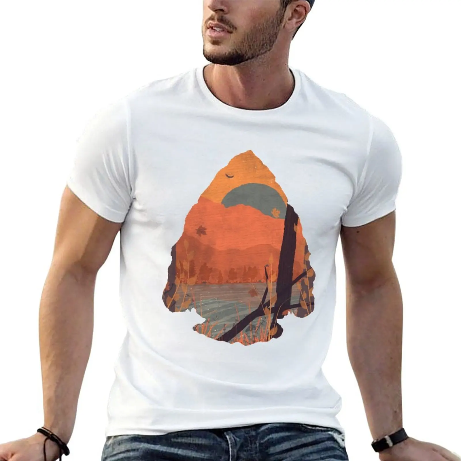 

Autumn in the Gorge... T-Shirt t shirts for man cotton soft man t shirt cotton mens graphic t shirts T-shirt