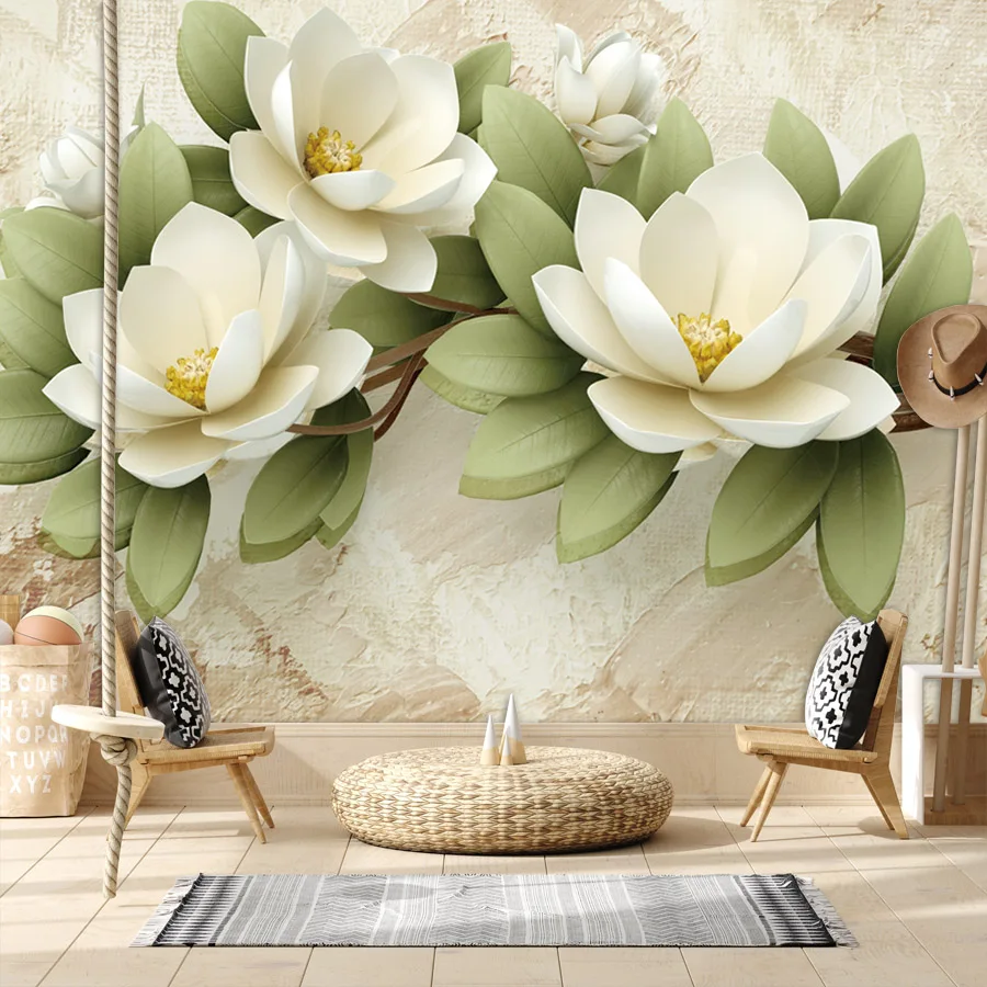 

Custom Peel and Stick Wallpapers Accept for Bedroom Walls Lotus Flower Brick TV Wall Papers Home Decor Contact Paper Mural Print