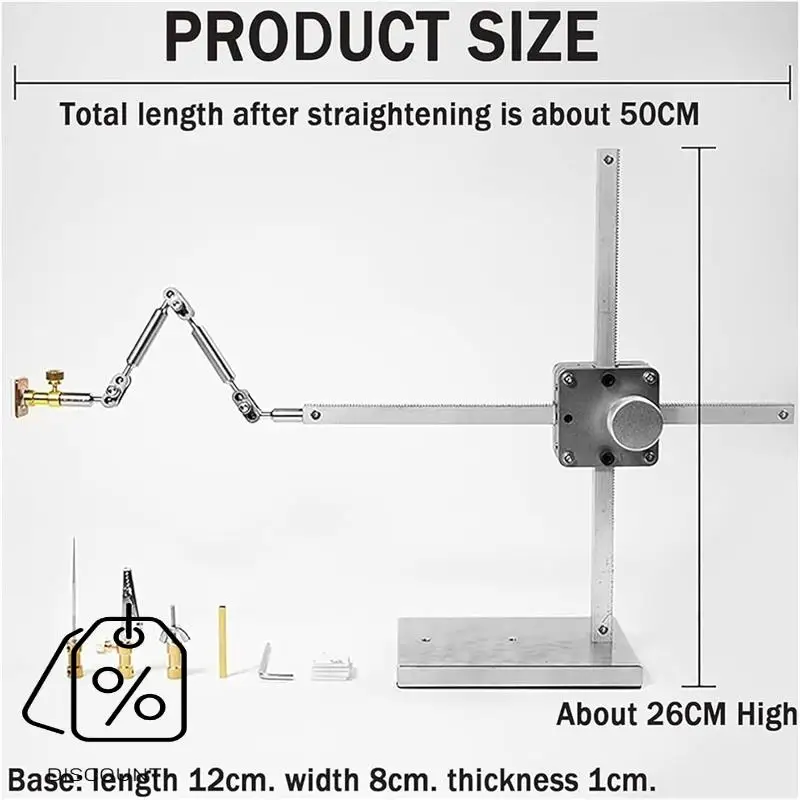 ABJO-Stop Motion Armature Kit Stainless Steel Stop Motion Rig For Animators Video Photography A