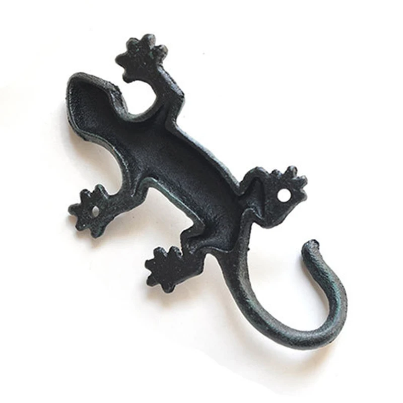 Cabinet Knobs Wall-mounted Antique  Lizard Creative Antique Home Office Fixed Strong Hook