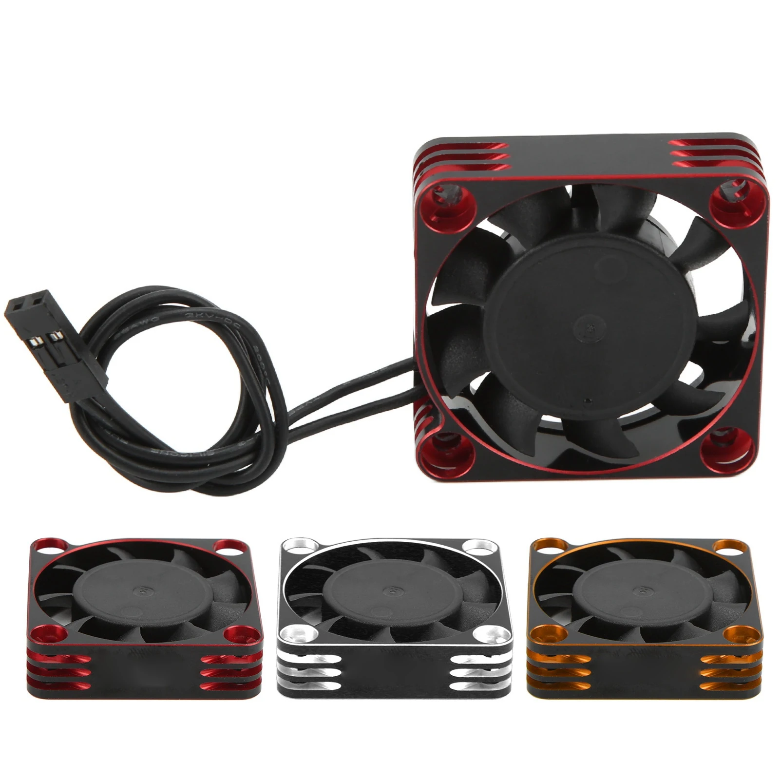 RC Motor Cooling Fan 40x40mm Model Car Cooler Heatsink Tool 28000RPM High Speed for F540 550 3650 3660