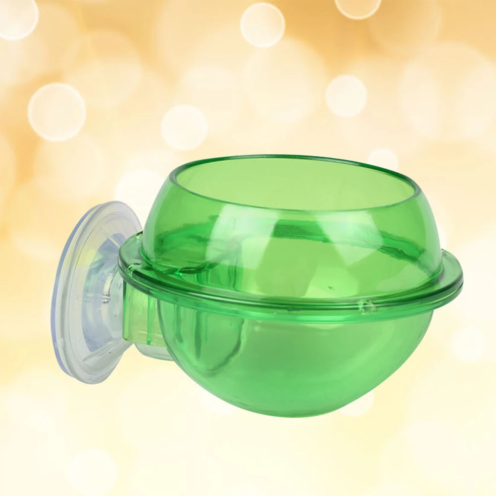 

Reptile Feeder Pet Feeding Container Durable Food Water Bowl For Lizard Turtle Gecko Spider Suction Cup Wall Mounted Space