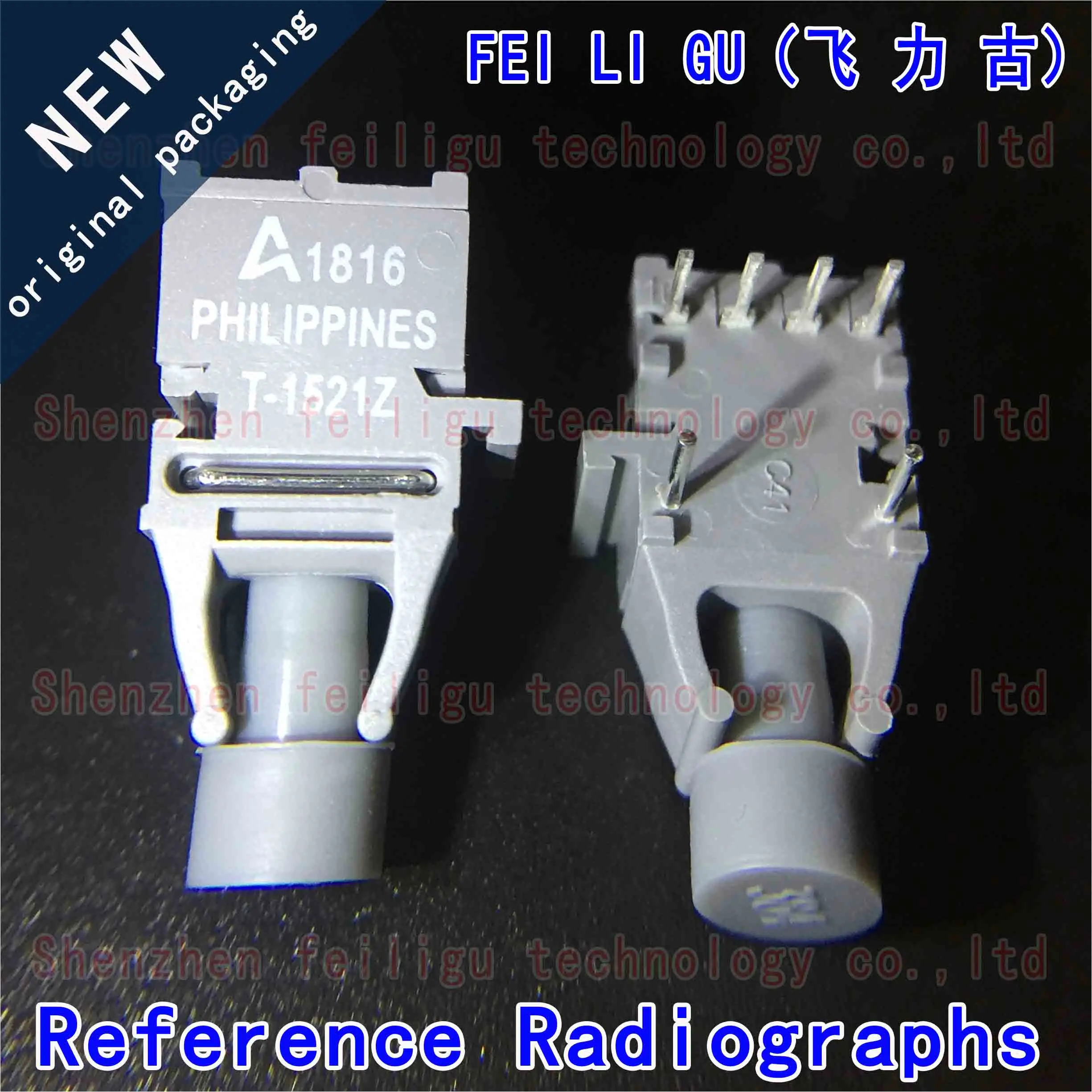 100% Brand new genuin 1/10PCS HFBR-1521Z T-1521Z Fiber Transmitter/ HFBR-2521Z R-2521Z Fiber Receiver Plug-in Fiber Transceiver
