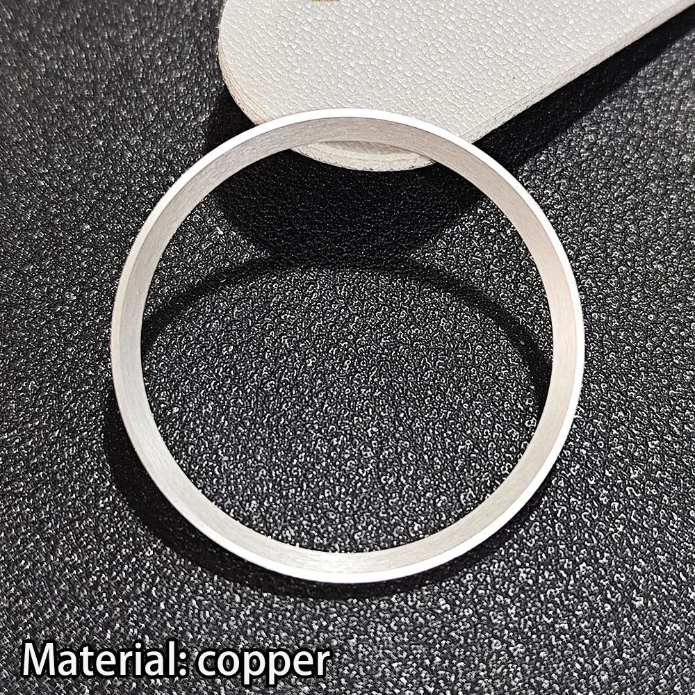 

30.5mm Copper Watch Chapter Ring Installation For SKX007 Watch Chapter Ring NH35 Watch Case NH35 Watch Replacement Accessories
