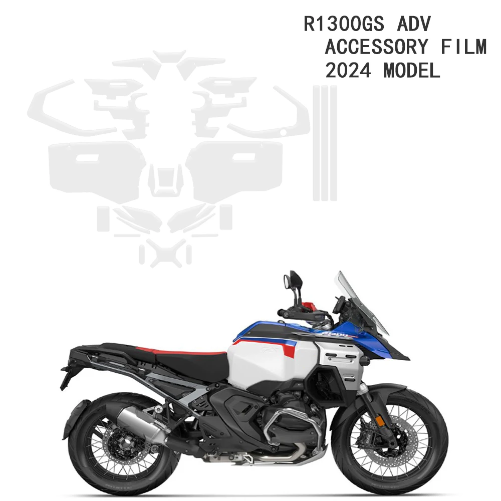 

Защитная пленка для краски Adv 2024 R1300Gs, подходит для R 1300 Gs Adventure Ppf, прозрачный комплект тела