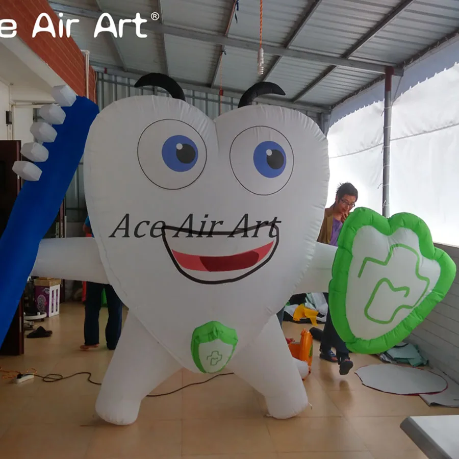 

Inflatable Tooth replica Models, Pop up Props for Dental Clinic Promotion