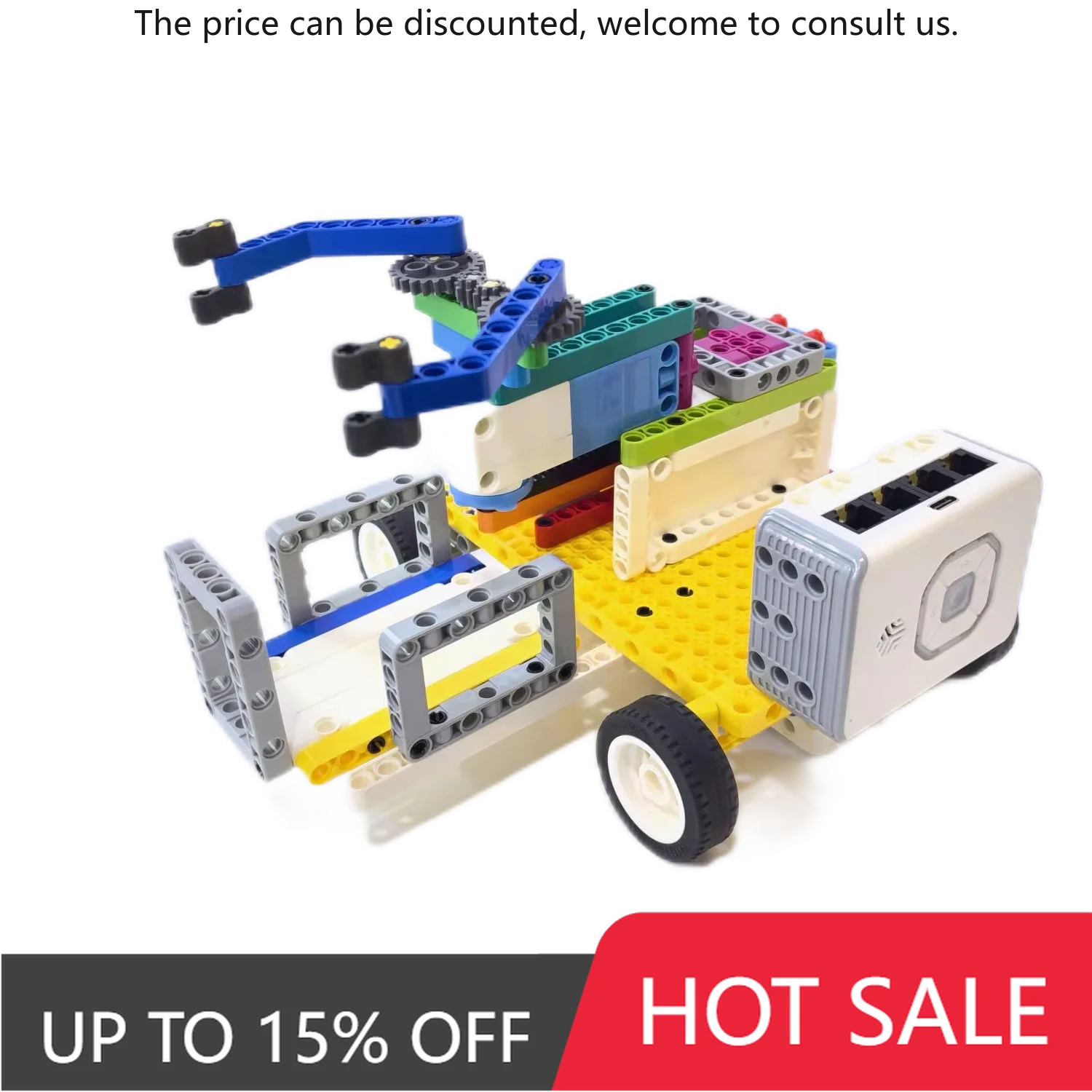 

ICBricks-2.0 Core Set Electronic Educational Construction Toy Compatible Wedo2.0 EV37 Microbit Other Building Block Games Toys