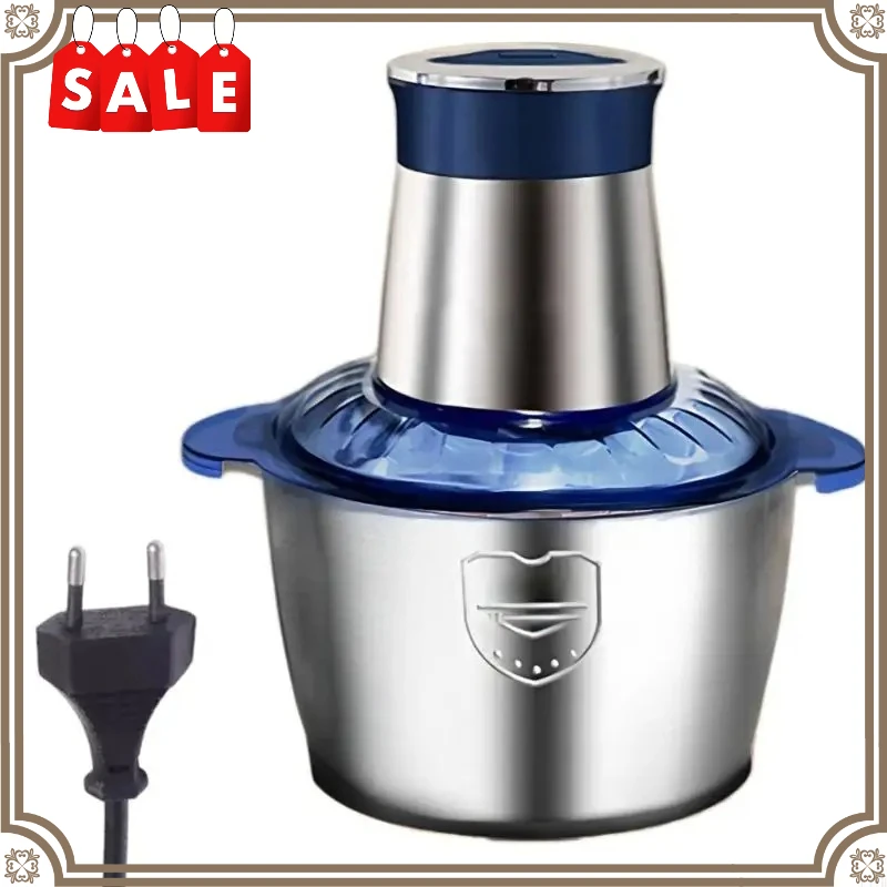 

New 2L 3L Electric Meat Grinder 220V Faucet Operation Overheat Protection Home Cooking Use Beef Chicken Pork Meat Grinder