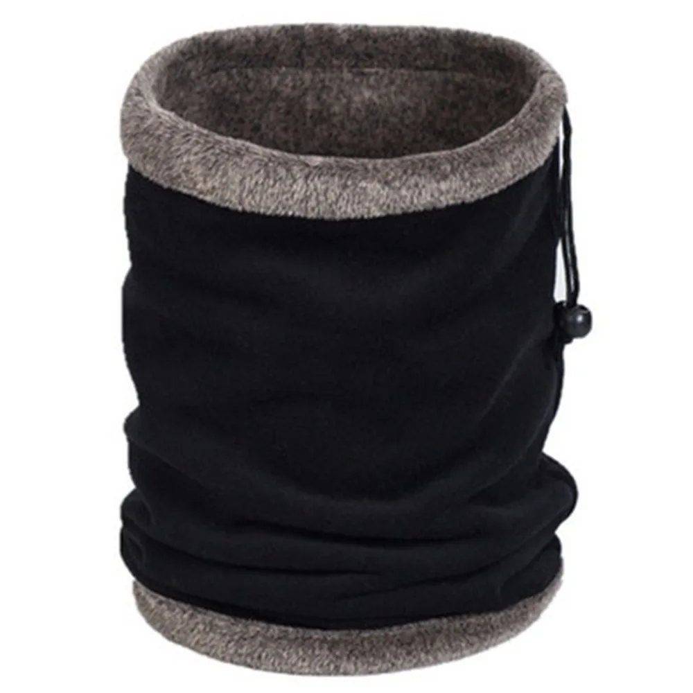 

Fashion Windproof Winter Scarf Coldproof Thick Motorcycle Warm Mask With Drawstring Keep Warm Cycling Face Mask Men Women