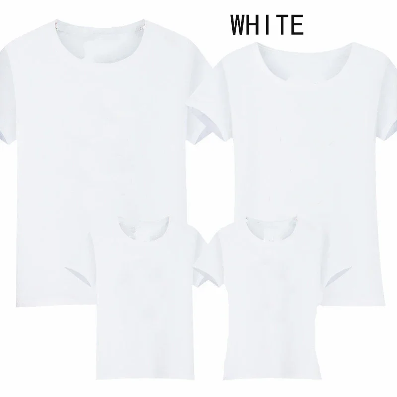 Best Ever DAD MOM KID Matching Family Outfits T- Shirts Mom and Dad and Children Summer Vacation T- Shirt