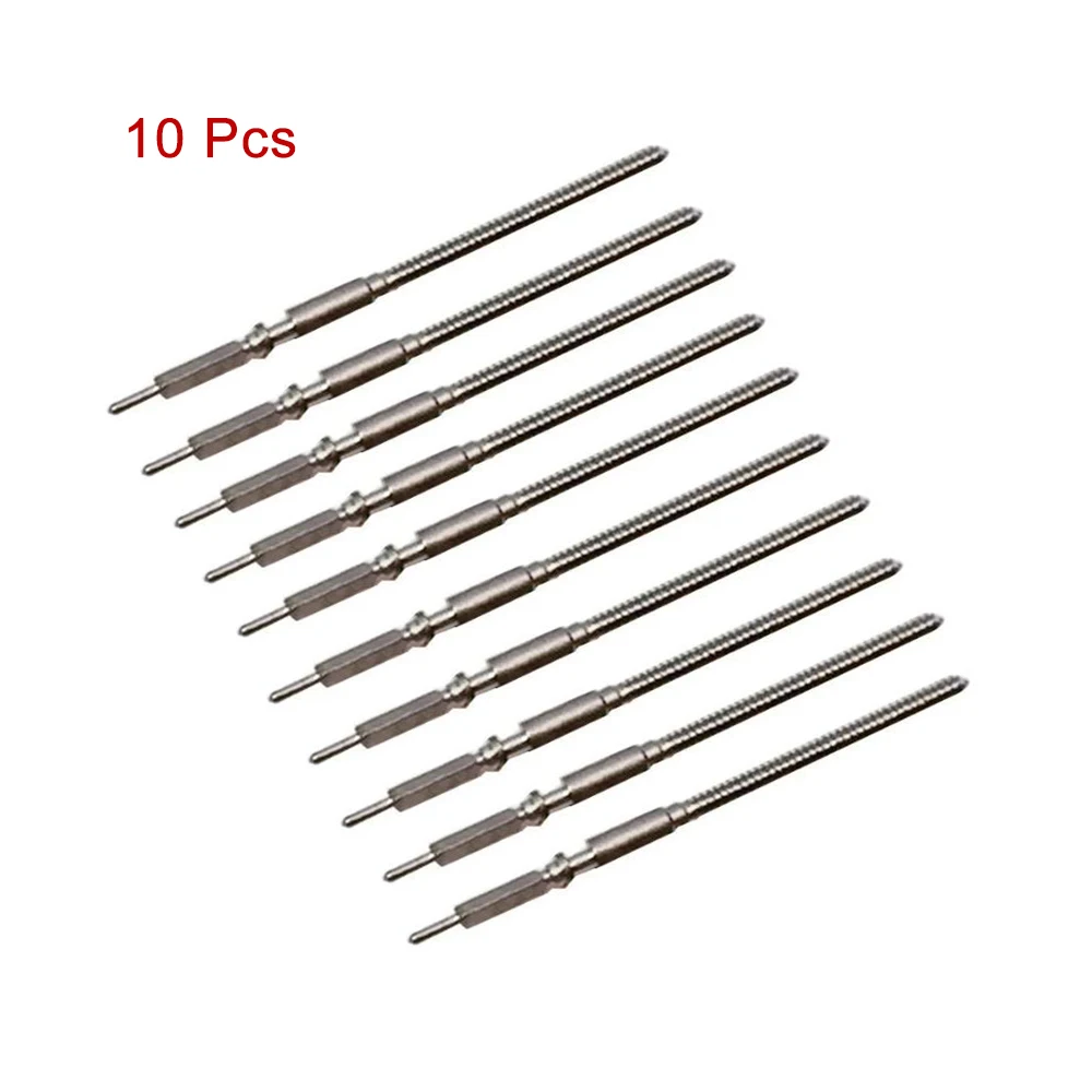 

1/2/5/10 Pcs Metal Watch Stems for 1530 1570 Movement Winding Stem Handle Bar Replacement Crown Kit Watches Accessories