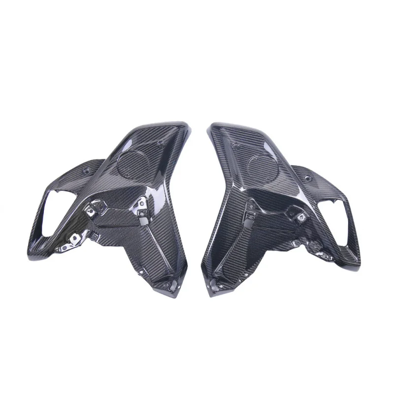 Acessórios adequados para motocicletas R1200GS R1250GS modificado painel lateral frontal de fibra de carbono carenagem 3K