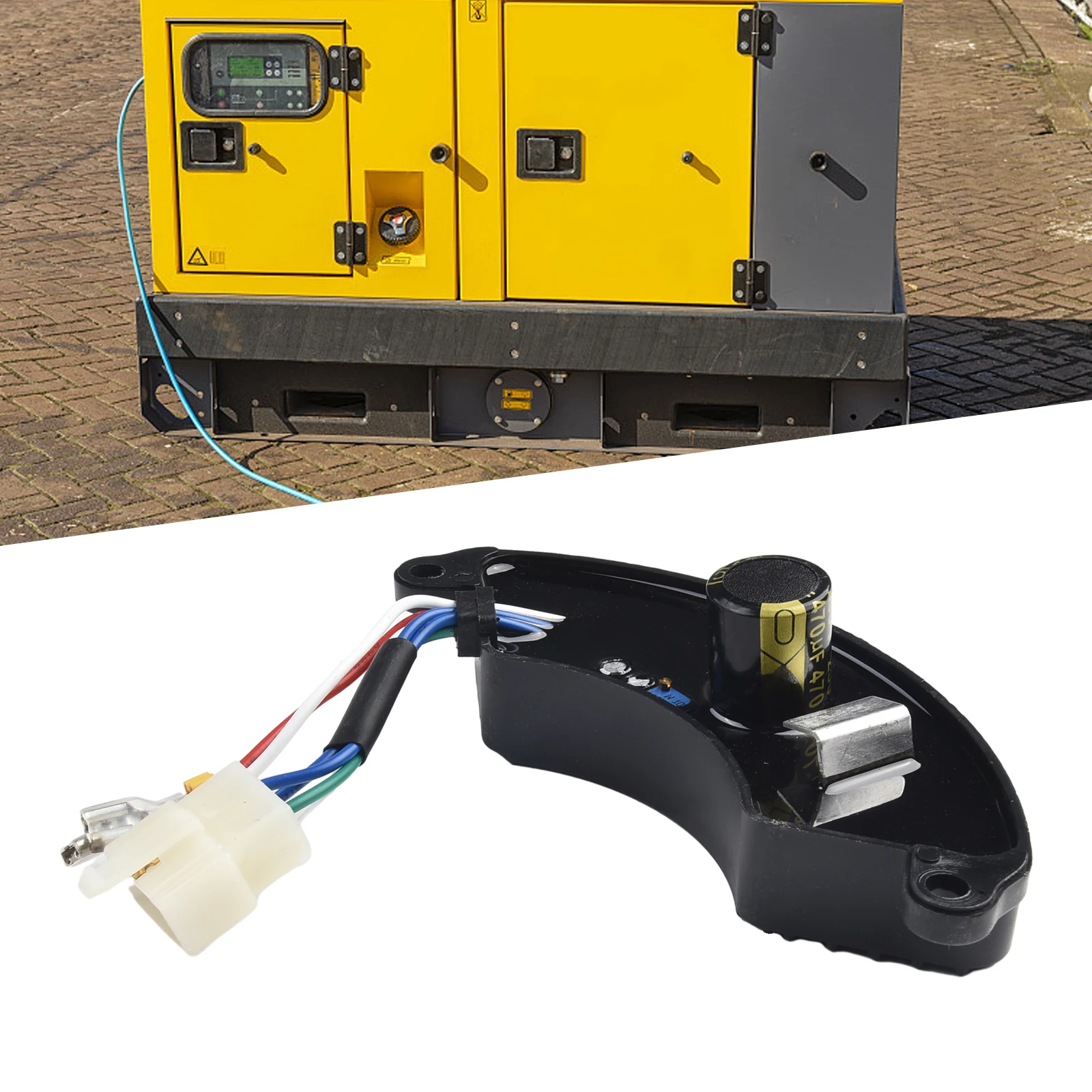 

56KW AVR Automatic Voltage Regulator Suitable for Single Phase Generators Over Voltage Over Current Protection