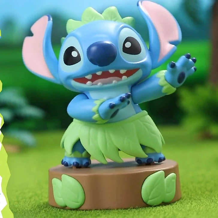 Disney Stitch Śliczna Seria Ruchowa Modne Zabawki Figurki na Stół Ruchome Zabawki Gadżety Figurka Niespodzianka Ozdoba Prezenty