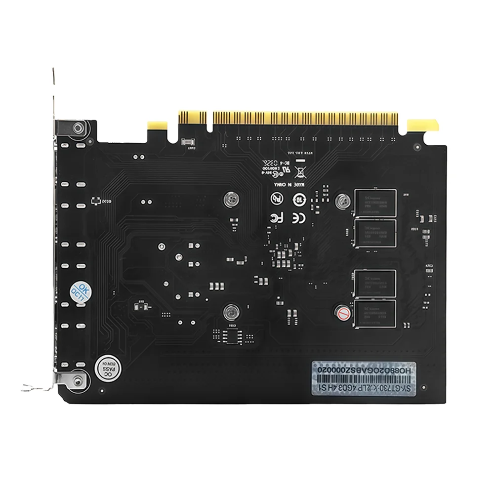 SOYO NVIDIA GeForce GT 730 4GB DDR3 64Bit Graphics Card PCIe2.0x8 HDMI PC Gaming Video Card 28NM single fan Desktop Computer com view 5