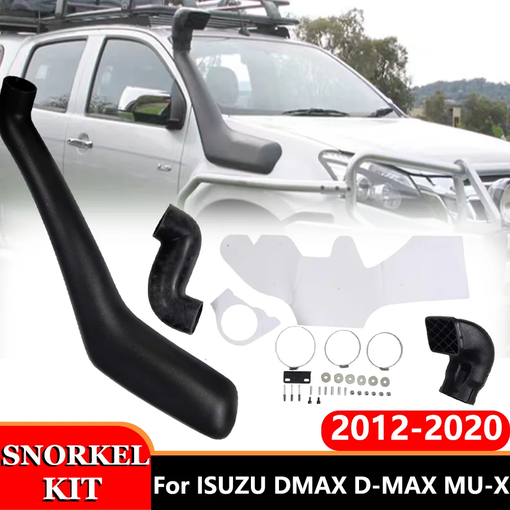 

Exterior Auto Air Intakes Pipes Fit Snorkel Kit For Isuzu D-MAX D-max dmax 2012-2019 Snorkel Pickup Car Parts Car Accessories