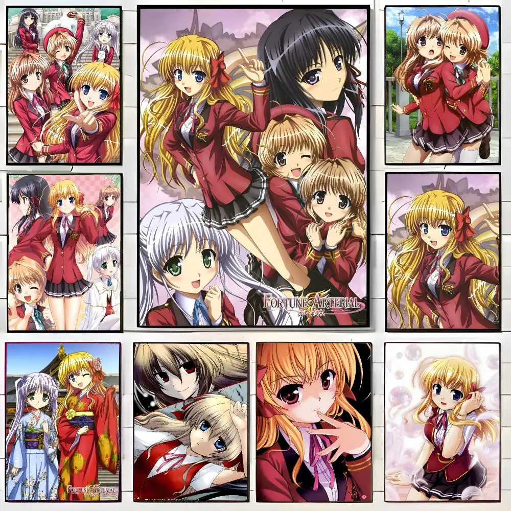 anime visual f-FORTUNE ARTERIAL Poster Wall Art Print Decorative Mural Home Decor Gift Unframed
