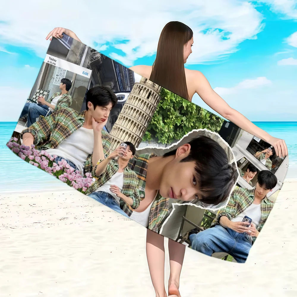 Actors B-Byeon Woo Seok Havlu  - Beach Towel Large incelemesi ve fiyatı
