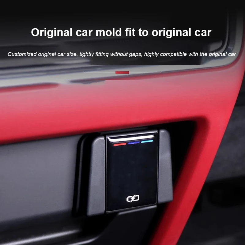 For Porsche Cayenne Macan Car Rear USB Charging Port Protective Cover Interior Supplies Dust Cover Modified