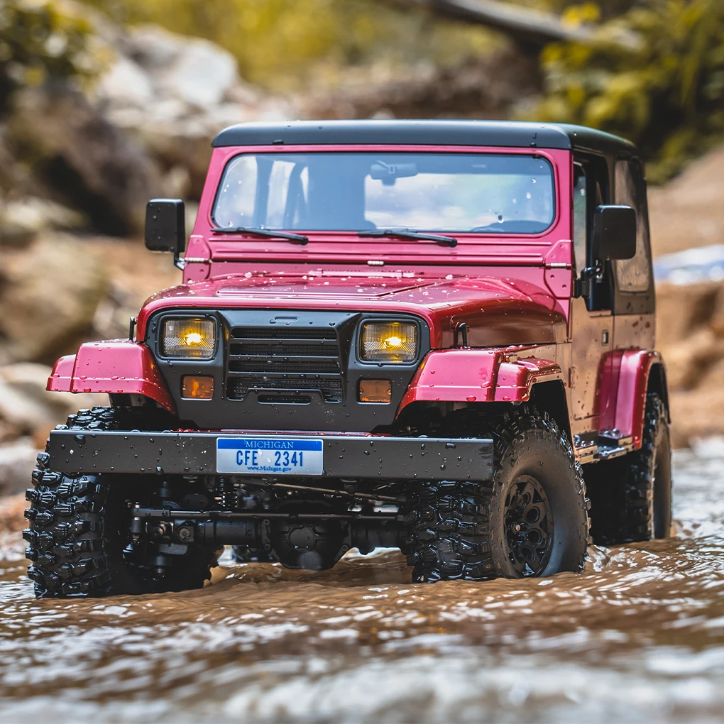 

1/10 FmsMashigan Rc Rock Crawler V2 Радиоуправляемый автомобиль Rs 4wd Пульт дистанционного управления Explorer Rtr 4wd Внедорожный альпинист Игрушка для мальчиков 11033 ROC 11033 RSR