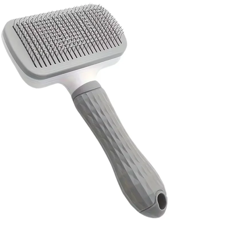 Pet Massage Comb, Fur Grooming Brush, Easily Remove Shedding Undercoat of Cats and Dogs with One Click