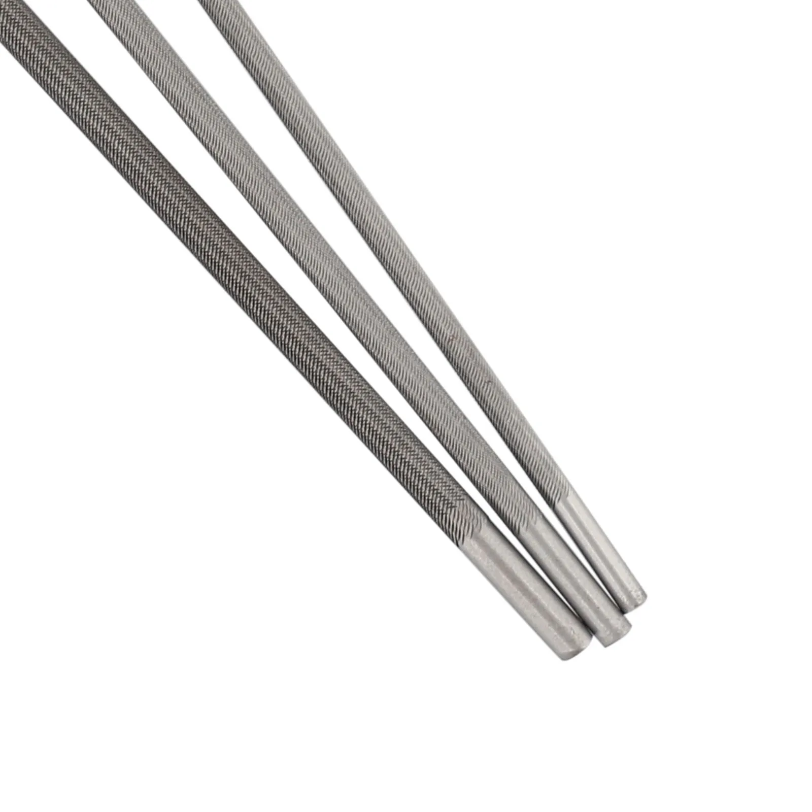 

Напилки для лезвий бензопилы Набор аксессуаров для цепных принадлежностей из 3 круглых заточных напильников из высокоуглеродистой стали разных размеров