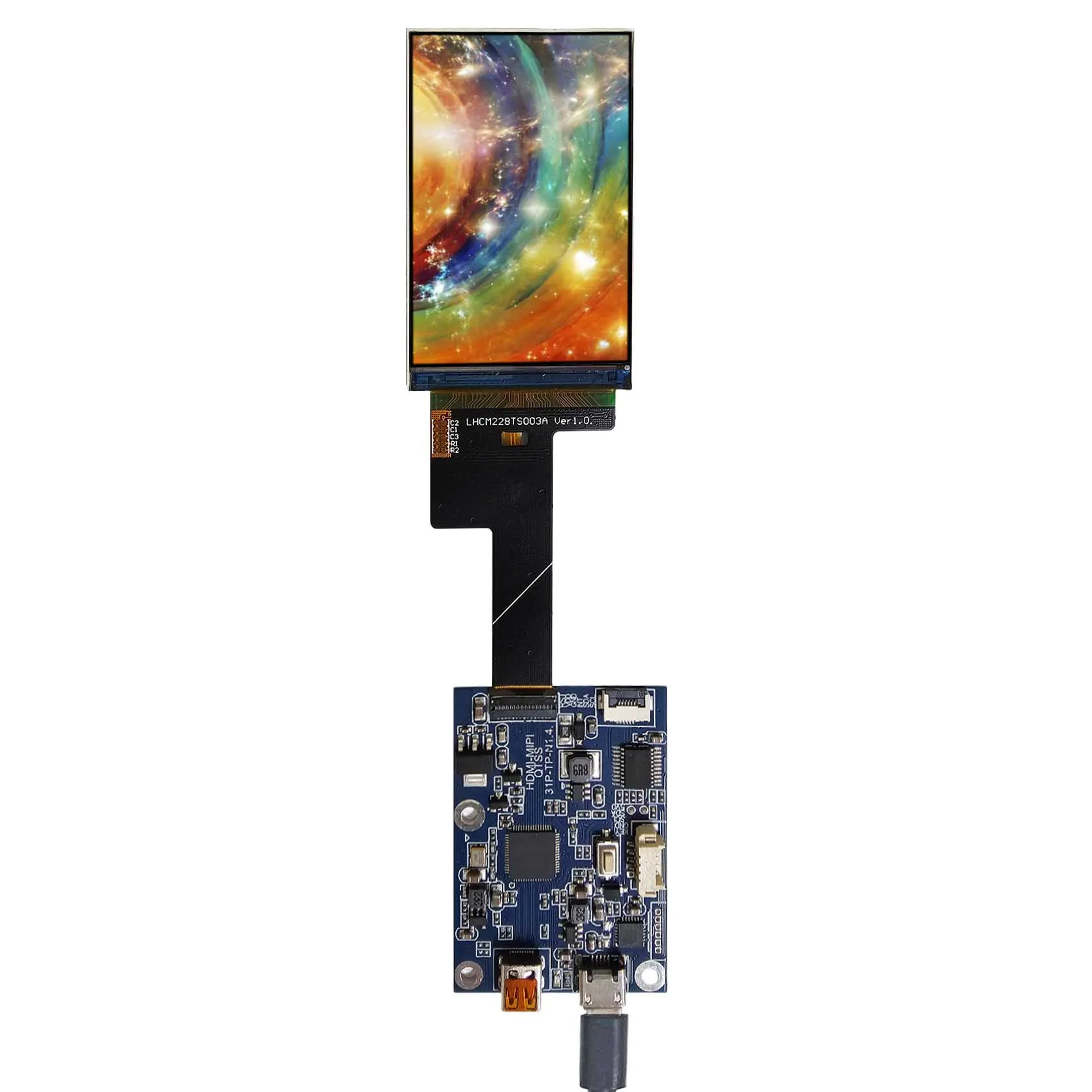 

ЖК-дисплей Signage 31-контактный дисплей Mipi Vs 228001 C31 2,28-дюймовый 368X552 барный ЖК-экран модуля с платой драйвера ЖК-дисплея Micro Hd-Mi