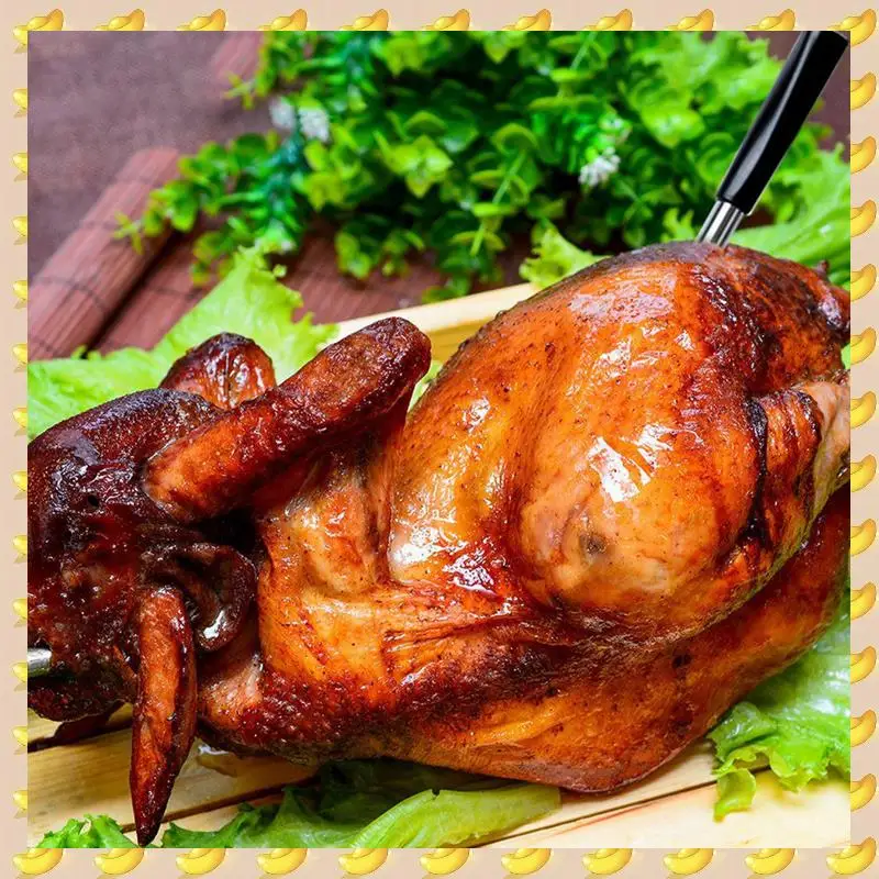 

Умный термометр для духовки, Bluetooth-совместимый контроль температуры, термометры для мяса, черный для плиты, гриля, Sous Vide, курильщика