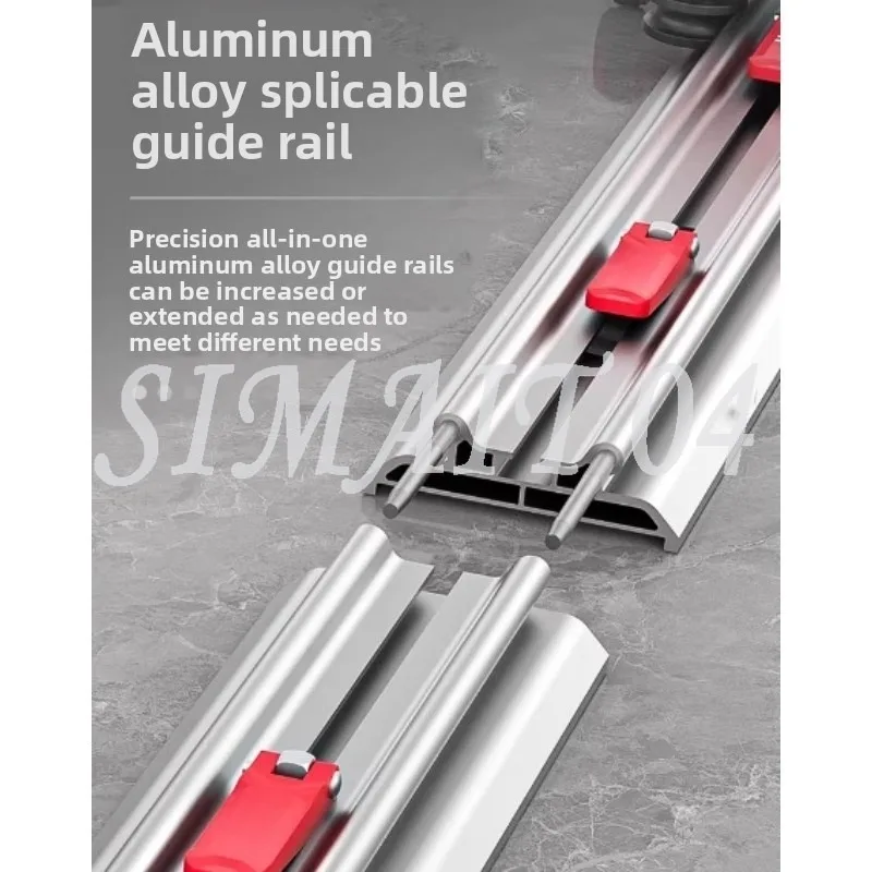 2400mm Manual Tile Cutter Large Slab Cutting Machine Slate Tile Ceramic Hand Push Knife Tools