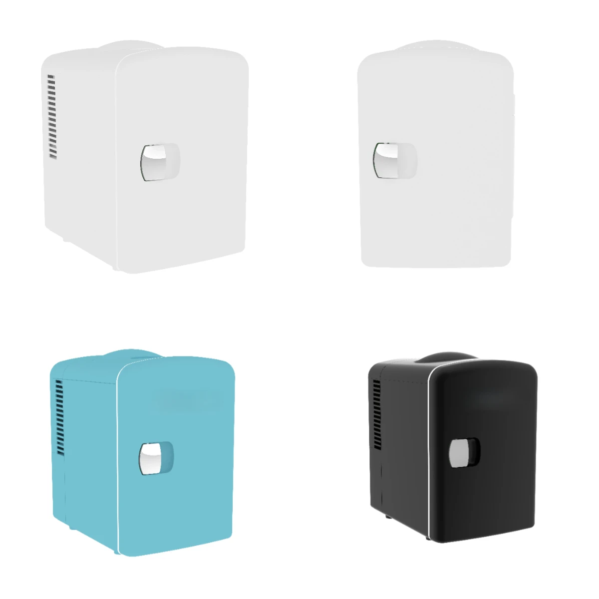 4L Portable Mini Fridge Cooler Warmer Compact Refrigerator for Storage