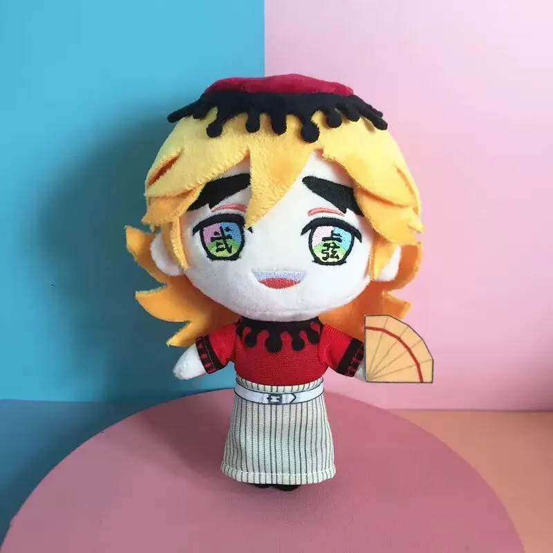 Kochou Shinobu giocattoli di peluche 20 cm bambini Douma bambola di pezza Natale Kamado Tanjirou peluche cuscino regali di compleanno decorazione delle ragazze