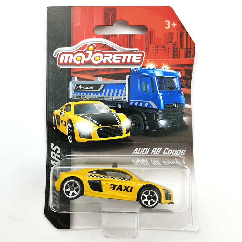 Majorette City Cars AUDI R8 VOLVO FMX 1/64 Die-cast Model Collection Toy Vehicles