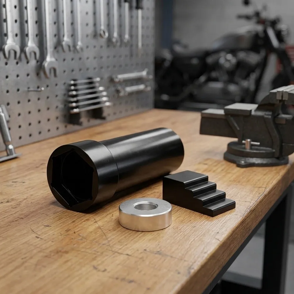TC88 For Big Twin Main Shaft Socket Tool Designed for Professional Sprocket Disassembly and Dual Spindle Servicing