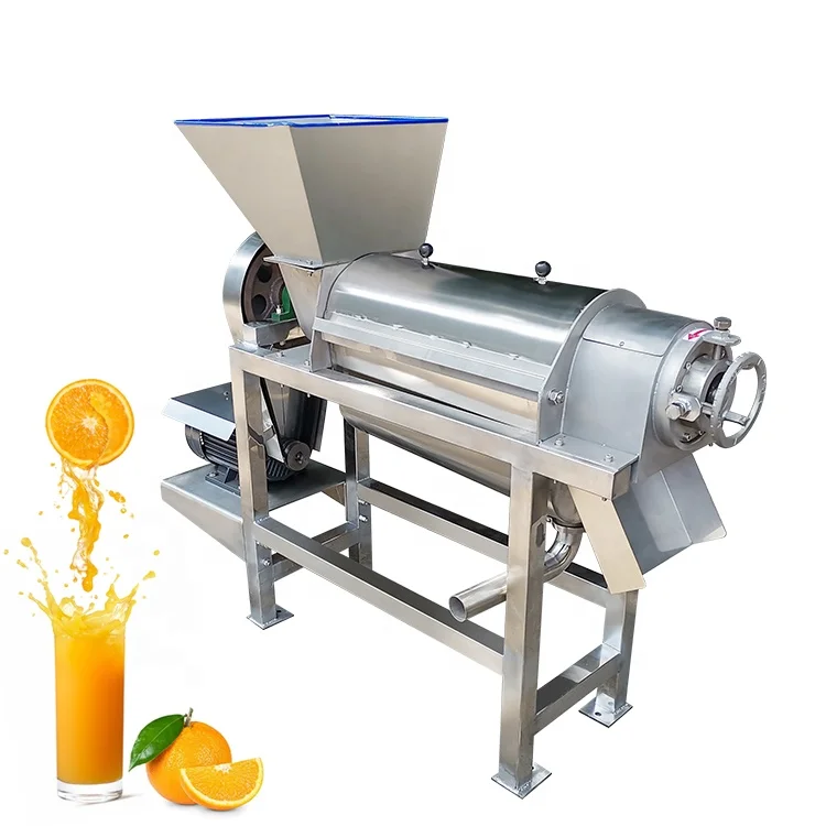 Commercial Stainless Steel Automatic Electric Fruit Juicer Press Extractor Machine for Orange apple Carrot Juice Beverage Shop