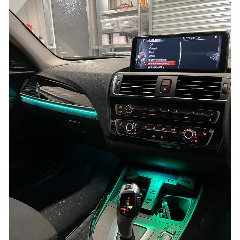 Multi Series Dynamic Color LED Atmosphere Strip, 64 Color Interior Ambient Lamp Fit F30 F32 F33 F36 Coupe Dashboard Mod Accessor