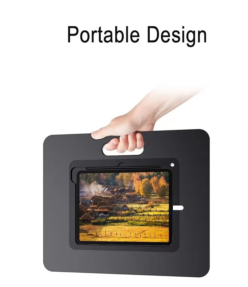 2026 حامل iPad محمول قابل للطي للرسم البلاستيكي متعدد الزوايا قابل للتعديل حامل سطح المكتب اللوحي المحمول لجهاز iPad