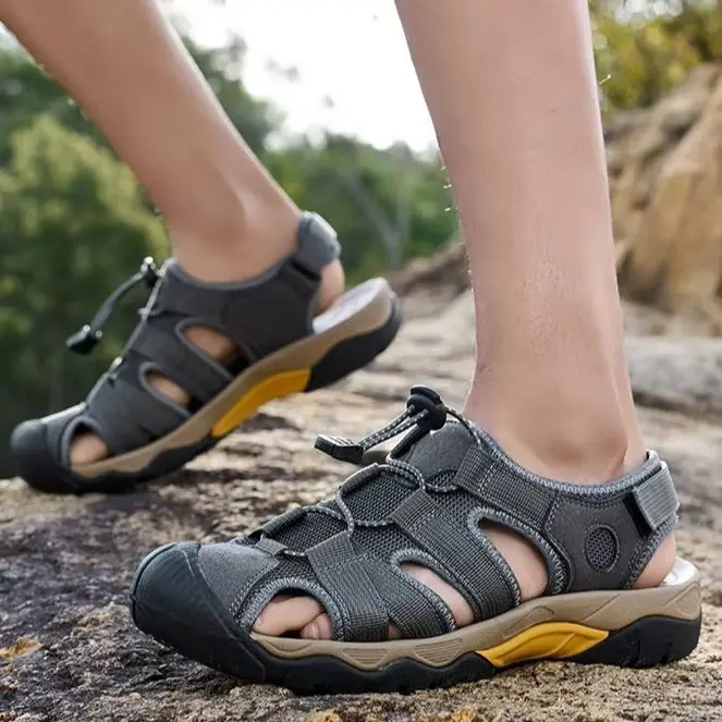 Xiawei Arch Support Fashionable Versatile Unisex Anti-Odor Slippers Non-Slip, Couple's Style, Comfortable Long Wear Sports Sanda