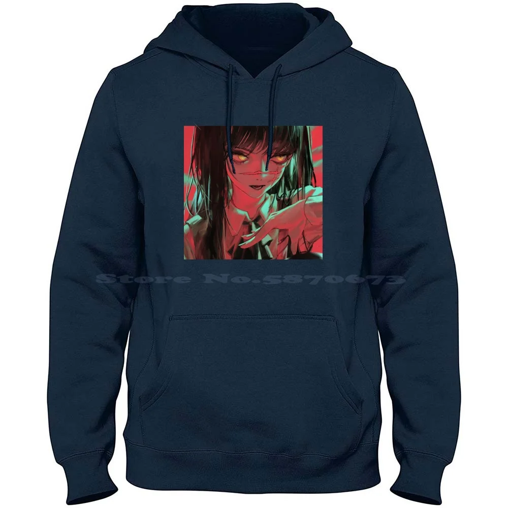 Yoru The War Devil 100% Cotton Hoodie T Shirt Yoru War Devil Control Chainsaw Shonen Manga Anime